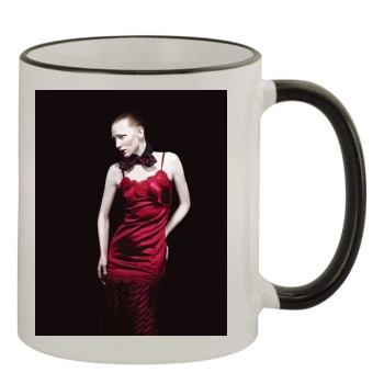 Cate Blanchett 11oz Colored Rim & Handle Mug