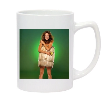 Catherine Bach 14oz White Statesman Mug