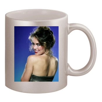 Catherine Bach 11oz Metallic Silver Mug