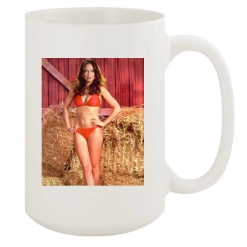 Catherine Bach 15oz White Mug