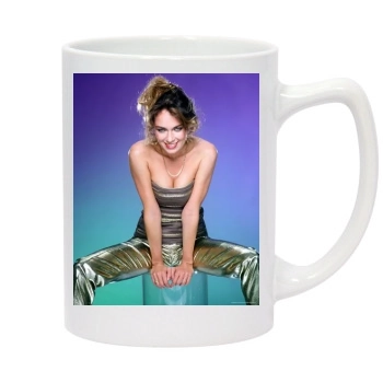 Catherine Bach 14oz White Statesman Mug