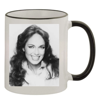 Catherine Bach 11oz Colored Rim & Handle Mug