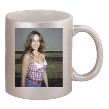 Catherine Bach 11oz Metallic Silver Mug