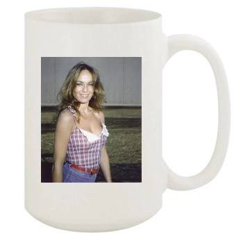 Catherine Bach 15oz White Mug