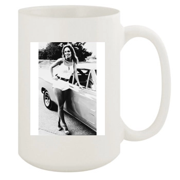 Catherine Bach 15oz White Mug