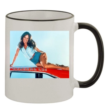 Catherine Bach 11oz Colored Rim & Handle Mug