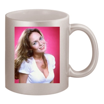 Catherine Bach 11oz Metallic Silver Mug