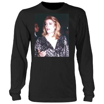 Catherine Deneuve Men's Heavy Long Sleeve TShirt