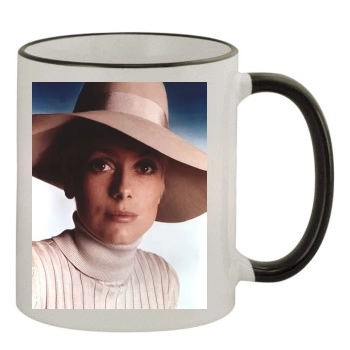 Catherine Deneuve 11oz Colored Rim & Handle Mug