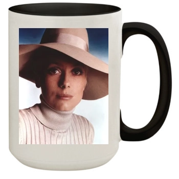 Catherine Deneuve 15oz Colored Inner & Handle Mug