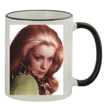 Catherine Deneuve 11oz Colored Rim & Handle Mug