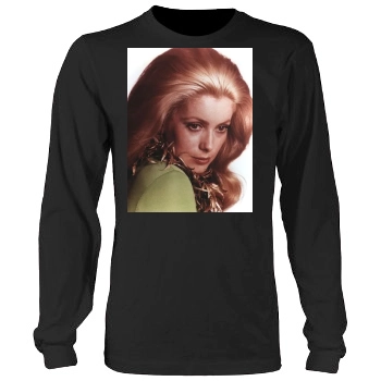 Catherine Deneuve Men's Heavy Long Sleeve TShirt