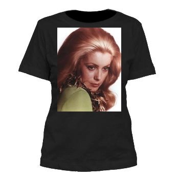 Catherine Deneuve Women's Cut T-Shirt