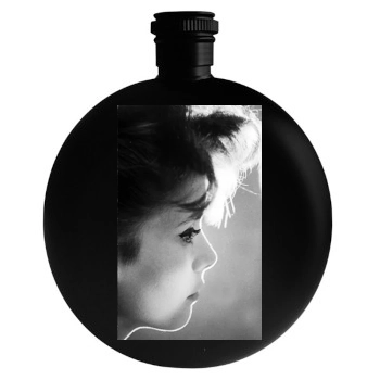 Catherine Deneuve Round Flask