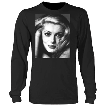 Catherine Deneuve Men's Heavy Long Sleeve TShirt