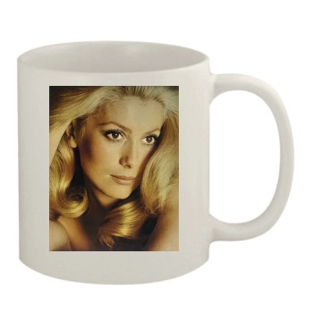 Catherine Deneuve 11oz White Mug