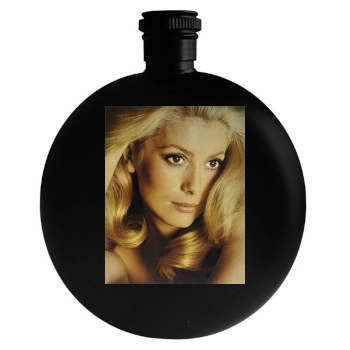 Catherine Deneuve Round Flask