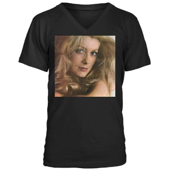 Catherine Deneuve Men's V-Neck T-Shirt