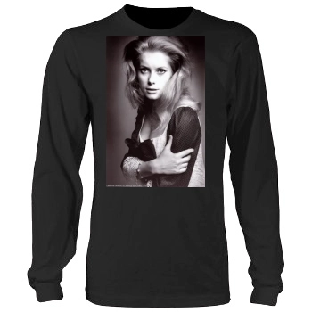 Catherine Deneuve Men's Heavy Long Sleeve TShirt