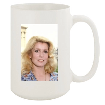 Catherine Deneuve 15oz White Mug