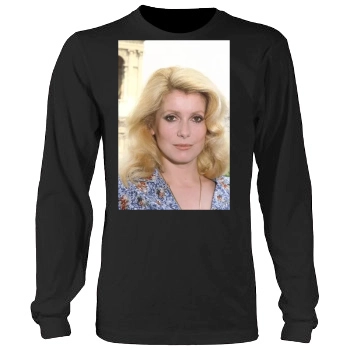 Catherine Deneuve Men's Heavy Long Sleeve TShirt