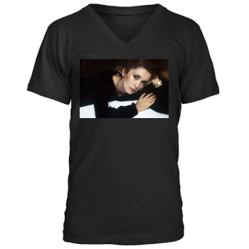 Catherine Deneuve Men's V-Neck T-Shirt