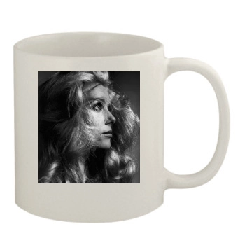 Catherine Deneuve 11oz White Mug