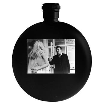 Catherine Deneuve Round Flask