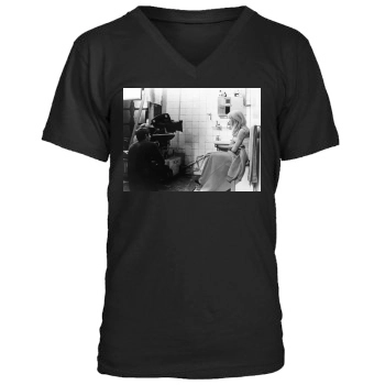 Catherine Deneuve Men's V-Neck T-Shirt