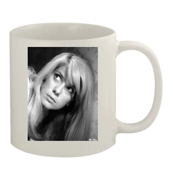 Catherine Deneuve 11oz White Mug