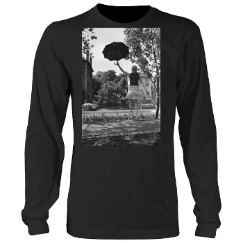 Catherine Deneuve Men's Heavy Long Sleeve TShirt