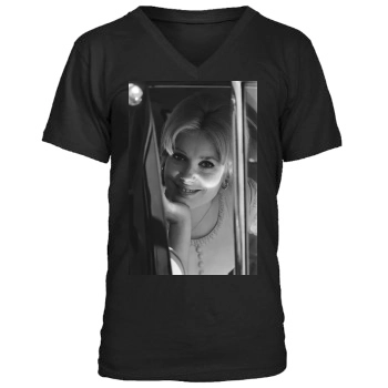 Catherine Deneuve Men's V-Neck T-Shirt