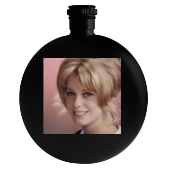 Catherine Deneuve Round Flask