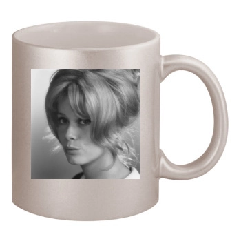 Catherine Deneuve 11oz Metallic Silver Mug