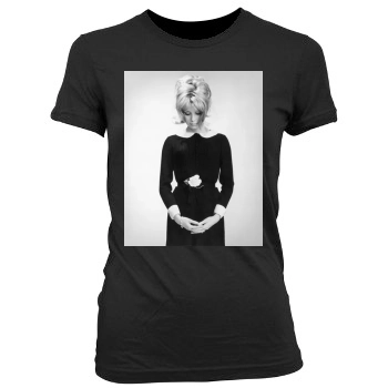 Catherine Deneuve Women's Junior Cut Crewneck T-Shirt