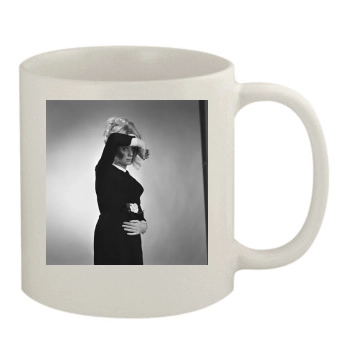 Catherine Deneuve 11oz White Mug