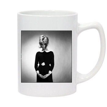 Catherine Deneuve 14oz White Statesman Mug