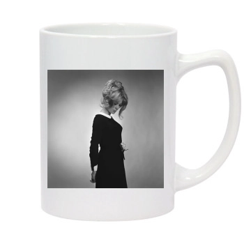 Catherine Deneuve 14oz White Statesman Mug