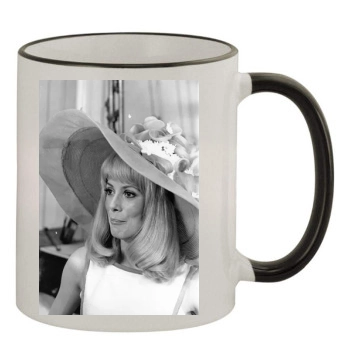 Catherine Deneuve 11oz Colored Rim & Handle Mug