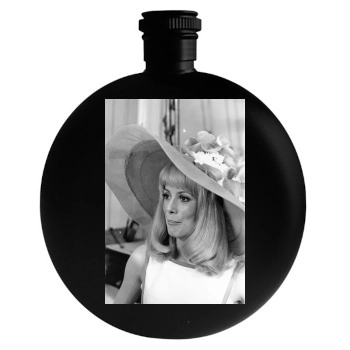 Catherine Deneuve Round Flask
