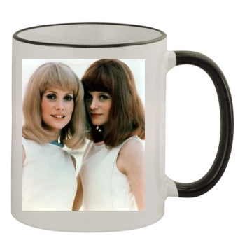 Catherine Deneuve 11oz Colored Rim & Handle Mug