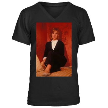 Catherine Deneuve Men's V-Neck T-Shirt