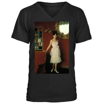 Catherine Deneuve Men's V-Neck T-Shirt