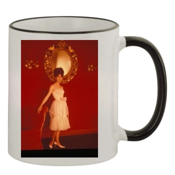 Catherine Deneuve 11oz Colored Rim & Handle Mug