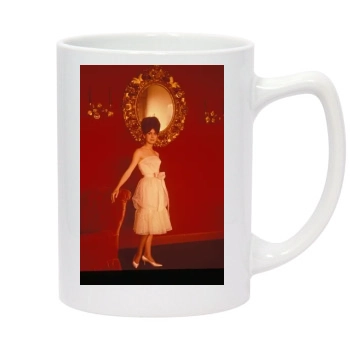 Catherine Deneuve 14oz White Statesman Mug