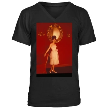 Catherine Deneuve Men's V-Neck T-Shirt