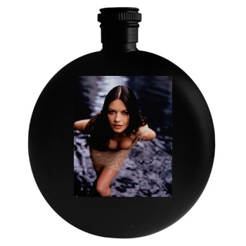 Catherine Zeta-Jones Round Flask