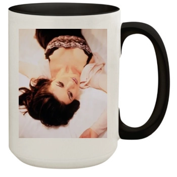 Catherine Zeta-Jones 15oz Colored Inner & Handle Mug