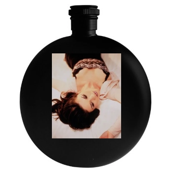 Catherine Zeta-Jones Round Flask