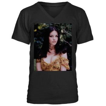 Catherine Zeta-Jones Men's V-Neck T-Shirt